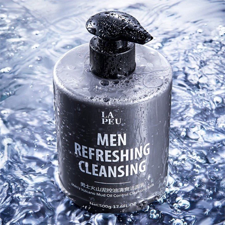 volcanic mud foam cleanser
