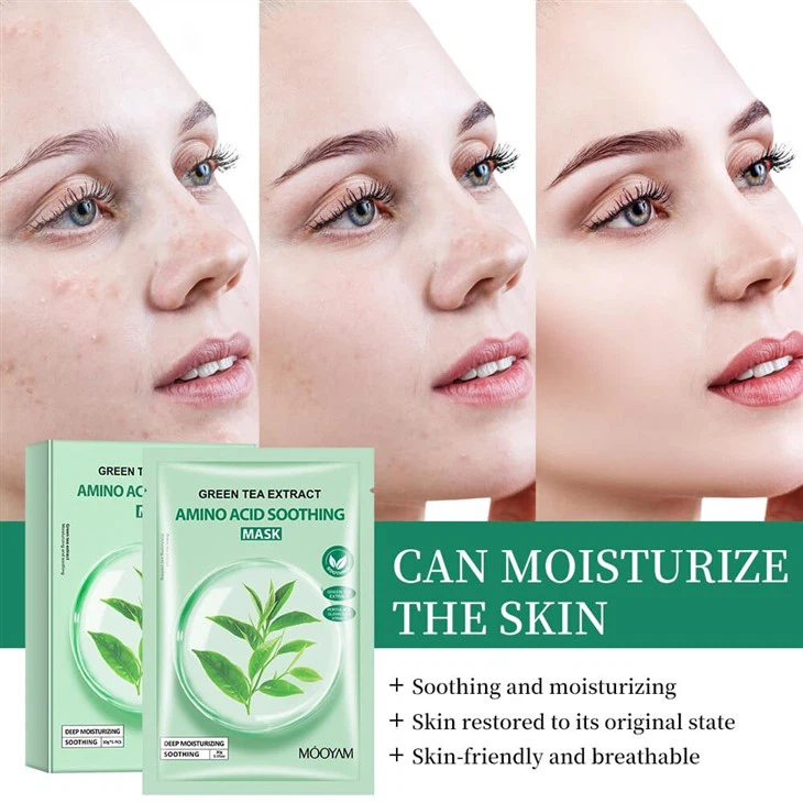 MOOYAM Tea Tree Soothing Facial Mask Purify, Calm & Revive Your Glow